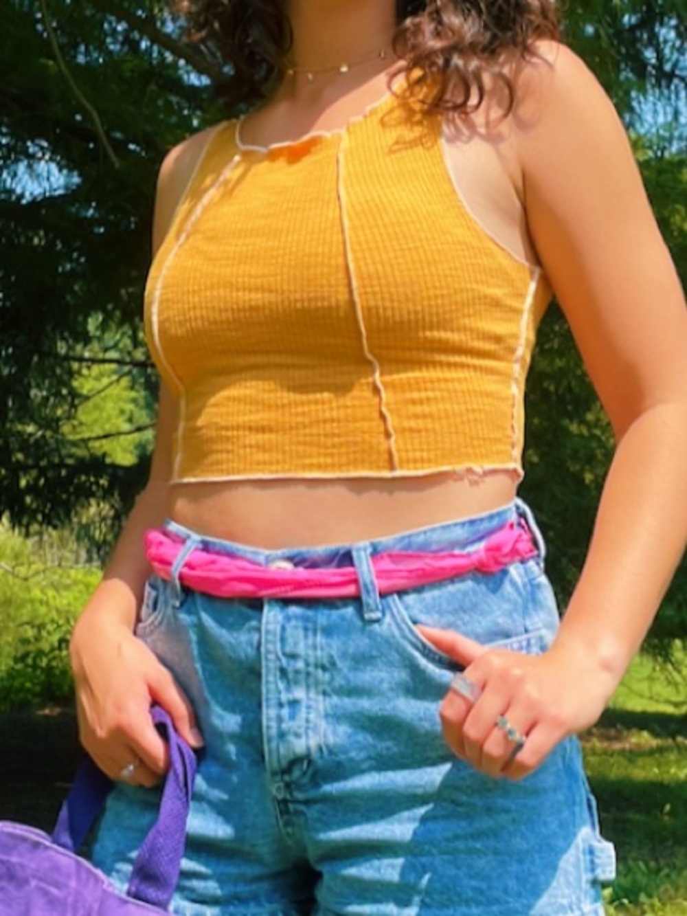 Princess Polly Christa Top Orange